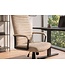Invicta Interior Bureaustoel LAZIO 49-59cm met kantelfunction vogue velours fluweel beige - 48700