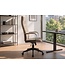 Invicta Interior Bureaustoel LAZIO 49-59cm met kantelfunction vogue velours fluweel taupe - 48701