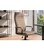 Invicta Interior Bureaustoel LAZIO 49-59cm met kantelfunction vogue velours fluweel taupe - 48701