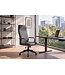 Invicta Interior Bureaustoel LAZIO 49-59cm met kantelfunction vogue velours fluweel antraciet - 48702
