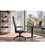 Invicta Interior Bureaustoel LAZIO 49-59cm met kantelfunction vogue velours fluweel antraciet - 48702