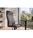 Invicta Interior Bureaustoel LAZIO 49-59cm met kantelfunction vogue velours fluweel antraciet - 48702