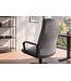 Invicta Interior Bureaustoel LAZIO 49-59cm met kantelfunction vogue velours fluweel antraciet - 48702