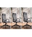 Invicta Interior Bureaustoel LAZIO 49-59cm met kantelfunction vogue velours fluweel antraciet - 48702