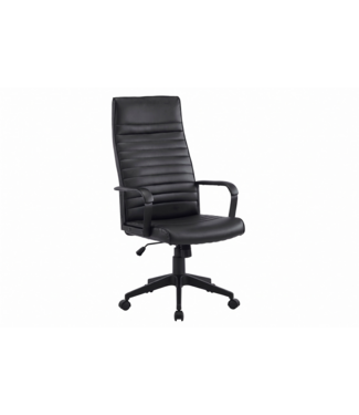 Invicta Interior Bureaustoel LAZIO 49-59cm met kantelfunction kunstleer zwart - 48703