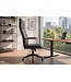Invicta Interior Bureaustoel LAZIO 49-59cm met kantelfunction kunstleer zwart - 48703