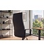 Invicta Interior Bureaustoel LAZIO 49-59cm met kantelfunction kunstleer zwart - 48703