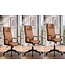 Invicta Interior Bureaustoel LAZIO 49-59cm met kantelfunctie microvezel vintage bruin - 48704