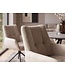 Invicta Interior Draaibare fauteuil SIGNATURE 360° met armleuningen, veerkern, fluweel beige - 48793
