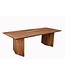 Invicta Interior Eettafel DIAMOND 240cm sheesham hout bruin stone finish - 48823