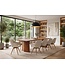 Invicta Interior Eettafel DIAMOND 240cm sheesham hout bruin stone finish - 48823