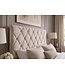 Invicta Interior Bed ELYSIUM 160x200cm met opbergruimte fluweel champagne beige - 48883