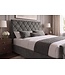 Invicta Interior Bed ELYSIUM 180x200cm met opbergruimte fluweel donkergrijs - 48884