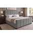 Invicta Interior Bed PRESTIGE 180x200cm met opbergruimte bouclé grijs - 48888