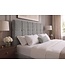 Invicta Interior Bed PRESTIGE 180x200cm met opbergruimte bouclé grijs - 48888