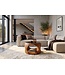 Invicta Interior Salontafel ORGANIC LOOP 60cm rond met opbergruimte zwart rookglas sheesham hout bruin - 48937