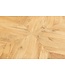 Invicta Interior Dining table INFINITY HOME 120cm round w/ star frame mango wood creamy natural