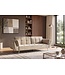 Invicta Interior Slaapbank BOUTIQUE 215cm 3-zits fluweel champagne beige - 48981