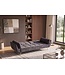 Invicta Interior Slaapbank BOUTIQUE 215cm 3-zits fluweel donkergrijs - 48982
