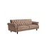 Invicta Interior Slaapbank MAISON BELLE AFFAIRE 220cm vogue velvet greige - 48986
