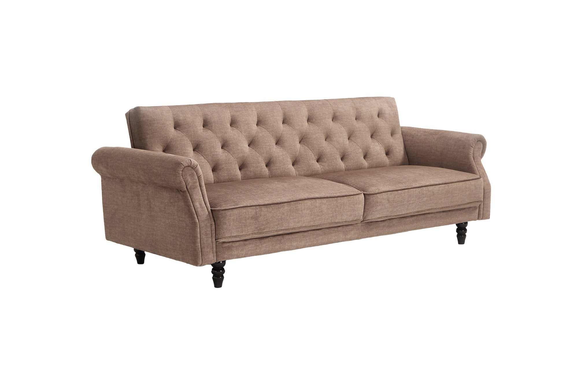 Slaapbank MAISON BELLE AFFAIRE 220cm vogue velvet greige - 48986
