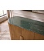 Invicta Interior Dressoir VENEZIANO 170cm mangohout met marmeren blad groen bruin - 49009