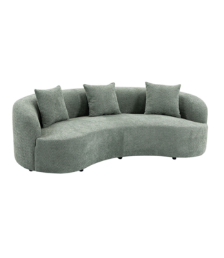 Invicta Interior Sofa ATELIER 230cm 3-zits bouclé salie - 49130