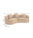 Invicta Interior Sofa ATELIER 230cm 3-zits mosterdgeel - 49131