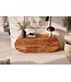 Invicta Interior Sideboard ORGANIKO 180cm ovaal sheesham hout bruin - 49226