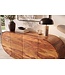 Invicta Interior Sideboard ORGANIKO 180cm ovaal sheesham hout bruin - 49226