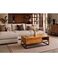 Invicta Interior Salontafel MAKASSAR FUNCTION 110cm in hoogte verstelbaar mangohout honey finish met opbergruimte - 49379