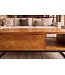 Invicta Interior Salontafel MAKASSAR FUNCTION 110cm in hoogte verstelbaar mangohout honey finish met opbergruimte - 49379