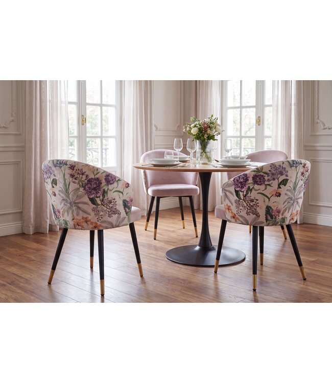 Invicta Interior Stoel MAISON CLASSIQUE paars - natuurlijk - 70004