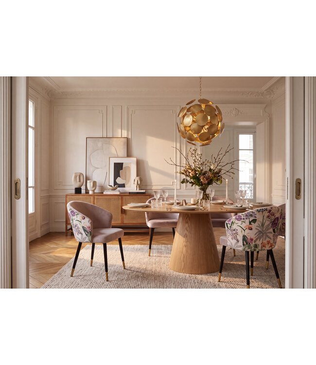 Invicta Interior Stoel MAISON CLASSIQUE paars - natuurlijk - 70004