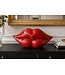 Invicta Interior Decoratief object DISCO LIP 35cm mozaïek rood - 70087