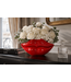 Invicta Interior Glamour decoratieve vaas LIP 40cm lippen rood - 70090