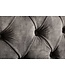 Invicta Interior Bed PARIS CHESTERFIELD 180x200cm fluweel olijfgrijs - 6541076
