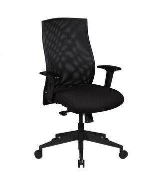 Amstyle hoes bureaustoel stof zwart bureaustoel design directiestoel armleuning bureaustoel bekleding 120 kg