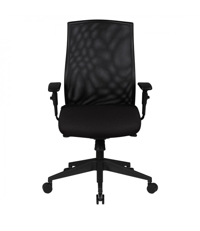 Amstyle hoes bureaustoel stof zwart bureaustoel design directiestoel armleuning bureaustoel bekleding 120 kg