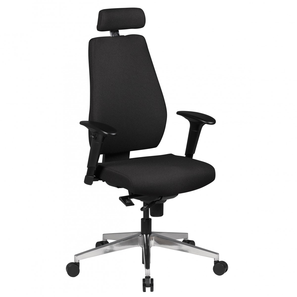 Stoel SPM1.279 Bureaustoel Stof Zwart Executive Chair Modern | Bureaustoel met synchroonmechanisme |