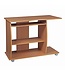 Wohnling computertafel DIANA oprolbaar Beech 90 x 71 x 50 cm met toetsenbordplateau | Laptop tafel op wieltjes | Pc-tafel met ruimtebesparende printer tray | Bureau voor kleine ruimtes