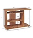 Wohnling computertafel DIANA oprolbaar Beech 90 x 71 x 50 cm met toetsenbordplateau | Laptop tafel op wieltjes | Pc-tafel met ruimtebesparende printer tray | Bureau voor kleine ruimtes
