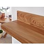 Wohnling wandplank MUMBAI massief hout acaciahout plank 80 cm landelijke stijl hangende plank echt hout wandplank natuurlijk product