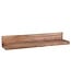 Wohnling wandplank MUMBAI massief hout acaciahout plank 110 cm landelijke stijl hangplank echt hout wandplank natuurlijk product
