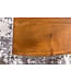 Wohnling ontwerp salontafel MAHILO massief houten tafel met Wane 56x38x51 cm | Sheesham houten tafel met metalen poten | Woonkamer tafel in een rustieke, landelijke stijl