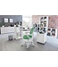 Wohnling ladekast SVENJA met 2 deuren 71x104x35cm polyvalente kast hout wit | Halkast helder modern | Kast klein | Sideboard mat dressoir | Commode meubilair van de ladenkast