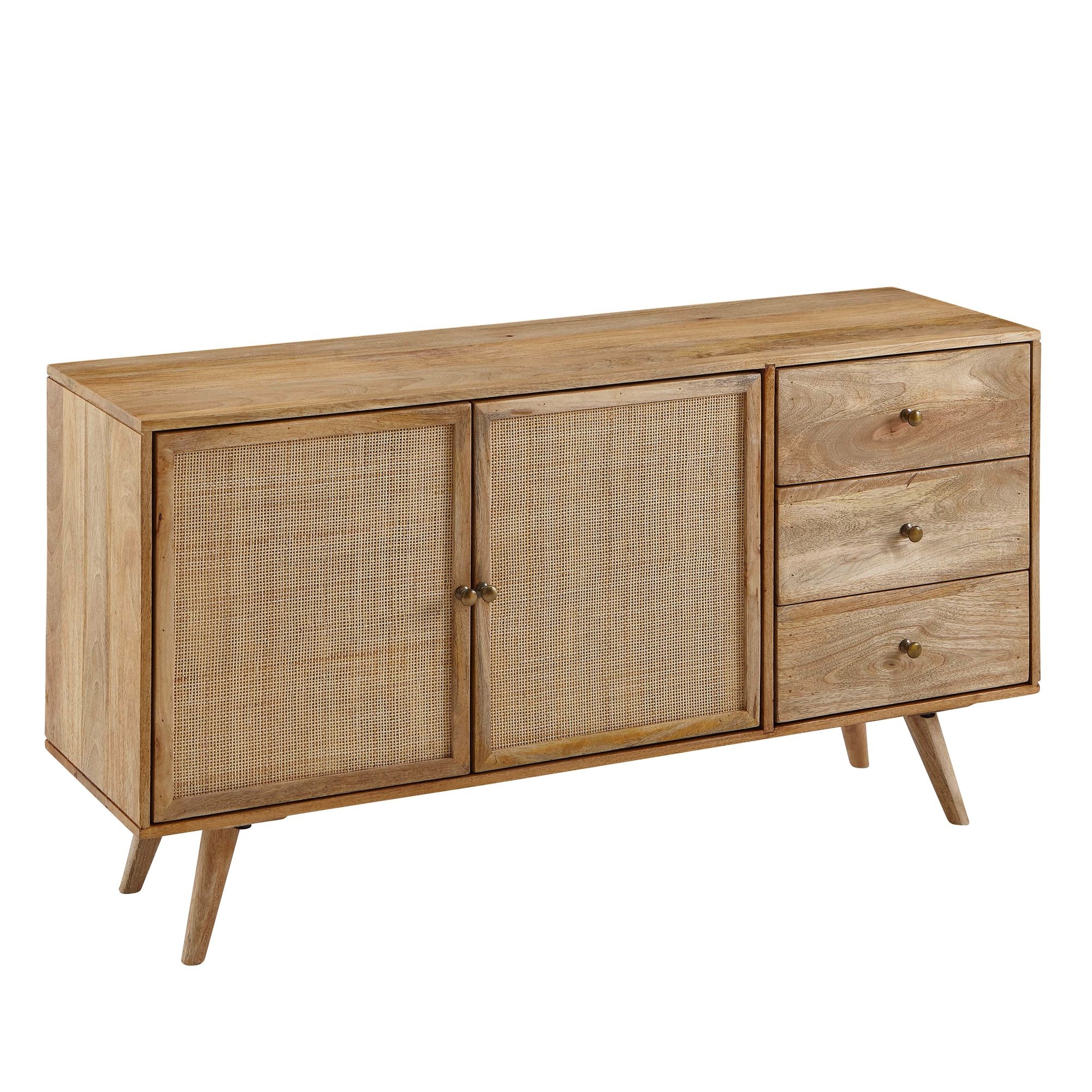 Dressoir mangohout 40x75x140 cm