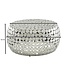 Wohnling Koffietafel Aluminium 66x66x32 cm Salontafel Metaal Zilver | Tafel Woonkamer Rond | Woonkamertafel Modern | Kleine Bijzettafel
