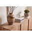 Wohnling Dressoir Acacia Massief Hout 165cm - Dressoir met 3 Deuren - Commode Modern Design - Kast Houten Commode Handgemaakt