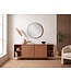 Wohnling Sideboard Mango Massiefhout 180cm - Dressoir met 2 deuren en rek - Commode modern design - Kast Houten commode Handgemaakt